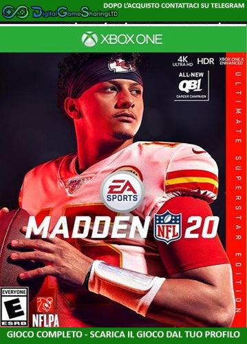 Ultimate SuperMadden NFL 20star Edition | Account Xbox One | Series X/S [NO CODICE] DigitalGameSharing LTD