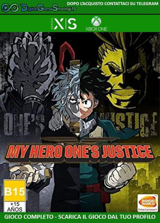 My Hero One's Justice | Account Xbox One | Series X/S [NO CODICE] DigitalGameSharing LTD