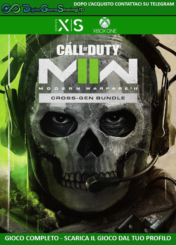 [NO CODICE] Call of Duty Modern Warfare II 2 - Paquete Cross-Gen | Cuenta Xbox One | Serie X/S DigitalGameSharing LTD