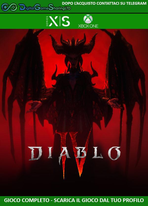 [PREORDER] [NO CODICE] Diablo® IV 6/6/2023 | Cuenta Xbox One | Serie X/S DigitalGameSharing LTD