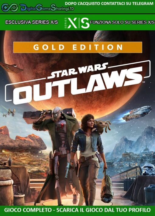 Star Wars Outlaws Gold Edition | Account Esclusiva | Series X/S [NO CODICE]
