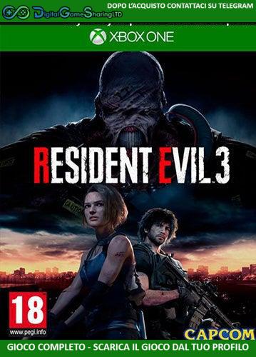 Resident Evil 3 | Account Xbox One | Series X/S [NO CODICE] DigitalGameSharing LTD