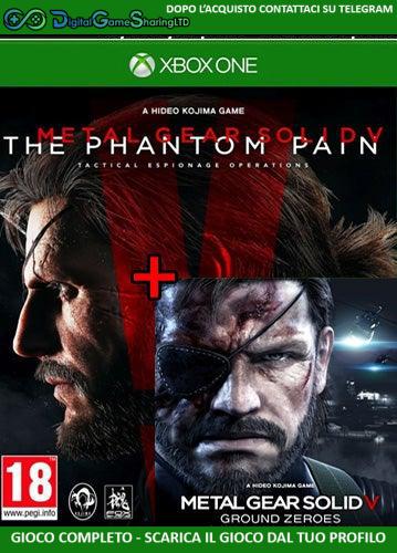 Metal Gear Solid V: The Phantom Pain + Ground Zeroes | Account Xbox One | Series X/S [NO CODICE] DigitalGameSharing LTD