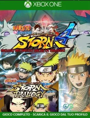 NARUTO SHIPPUDEN: Ultimate Ninja STORM TRILOGY + 4 Road to Boruto | Account Xbox One | Series X/S [NO CODICE]