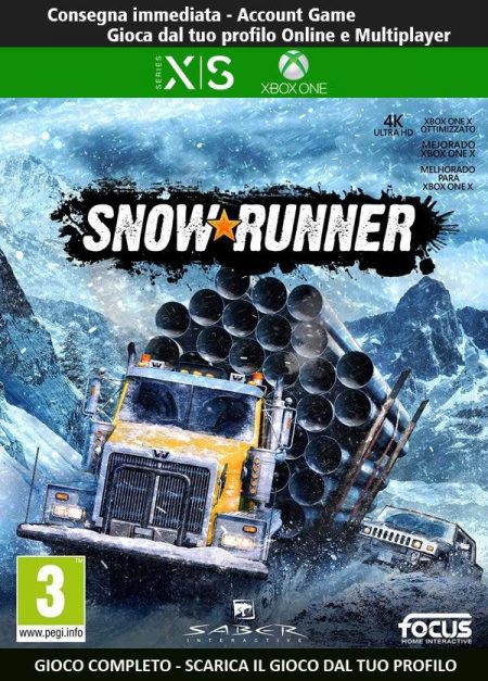 Snowrunner | Account Xbox One | Series X/S [NO CODICE] DigitalGameSharing LTD