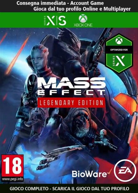 Mass Effect Legendary Edition | Account Xbox One | Series X/S [NO CODICE] DigitalGameSharing LTD