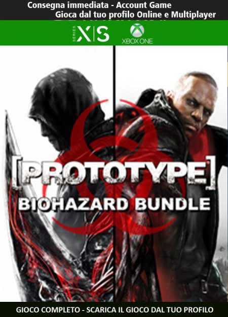 Prototype® Biohazard Bundle 1+2 | Account Xbox One | Series X/S [NO CODICE] DigitalGameSharing LTD
