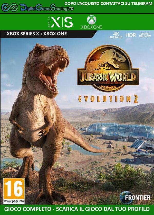 Jurassic World Evolution 2 | Account Xbox One | Series X/S [NO CODICE] DigitalGameSharing LTD