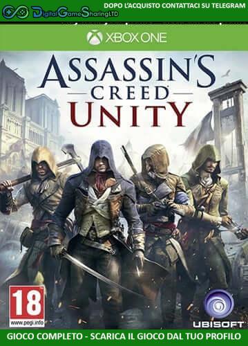 Assassin's Creed Unity | Account Xbox One | Series X/S [NO CODICE] DigitalGameSharing LTD