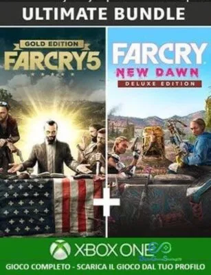 Far Cry 5 Gold Edition + Far Cry New Dawn Deluxe Edition | Account Xbox One | Series X/S [NO CODICE]