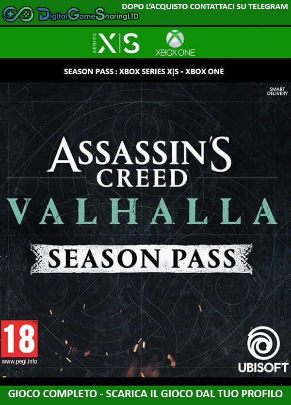 Assassin's Creed Valhalla + Season Pass | Account Xbox One | Series X/S [NO CODICE] DigitalGameSharing LTD