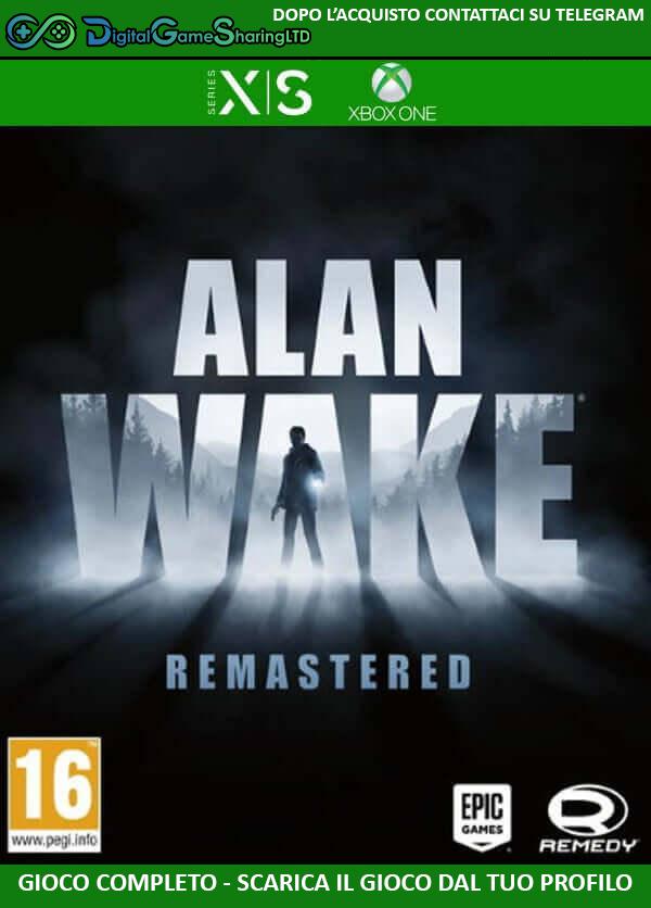 Alan Wake Remastered | Account Xbox One | Series X/S [NO CODICE] DigitalGameSharing LTD