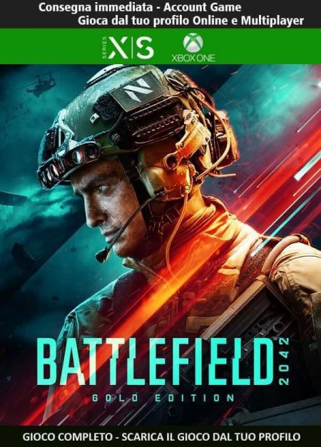 Battlefield 2042 Gold Edition | Account Xbox One | Series X/S [NO CODICE] DigitalGameSharing LTD