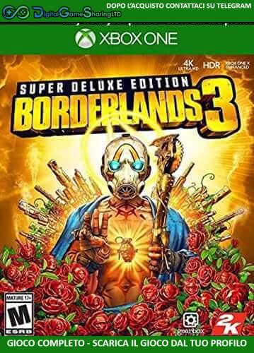 Borderlands 3 Super Deluxe Edition | Account Xbox One | Series X/S [NO CODICE] DigitalGameSharing LTD