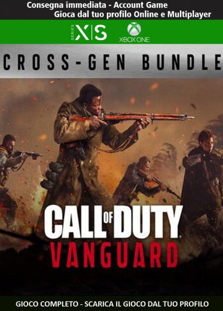 Call of Duty Vanguard - Bundle cross-gen | Account Xbox One | Series X/S [NO CODICE] DigitalGameSharing LTD