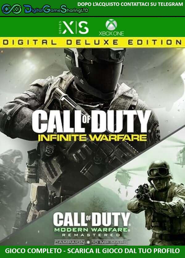 Call of Duty Infinite Warfare Digital Deluxe Edition | Account Xbox One | Series X/S [NO CODICE] DigitalGameSharing LTD