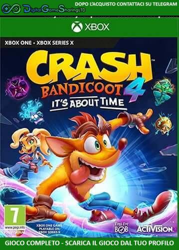 Crash Bandicoot 4: It's About Time 2020 | Account Xbox One | Series X/S [NO CODICE] DigitalGameSharing LTD