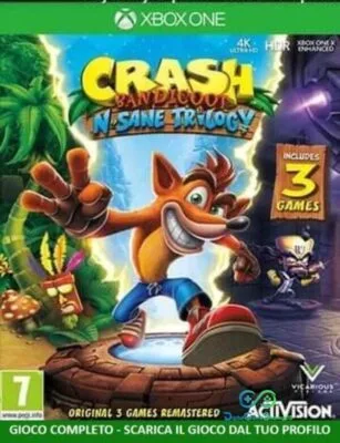 Crash Bandicoot N. Sane Trilogy | Account Xbox One | Series X/S [NO CODICE]