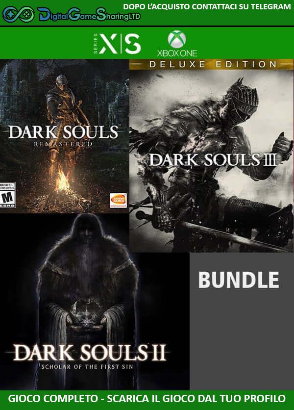 Dark Souls 1-2-3: Trilogy Bundle | Account Xbox One | Series X/S [NO CODICE] DigitalGameSharing LTD