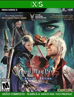 Devil May Cry 5 Special Edition XBOX SERIES Account [NO CODICE]