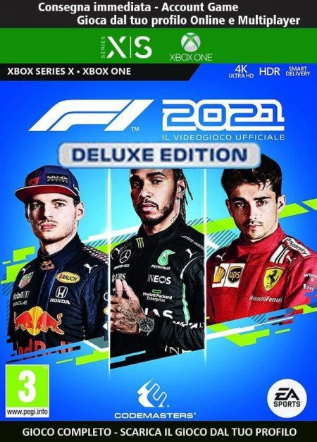 F1 2021 Deluxe Edition | Account Xbox One | Series X/S [NO CODICE] DigitalGameSharing LTD