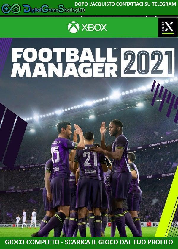 Football Manager 2021 Xbox Edition | Account Xbox One | Series X/S [NO CODICE] DigitalGameSharing LTD
