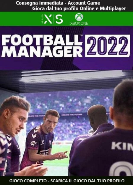 Football Manager 2022 Xbox Edition | Account Xbox One | Series X/S [NO CODICE] DigitalGameSharing LTD