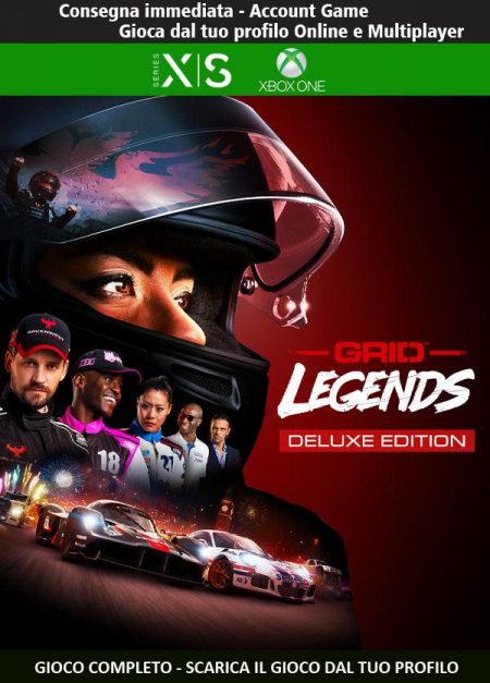 GRID Legends: Deluxe Edition| Account Xbox One | Series X/S [NO CODICE] DigitalGameSharing LTD