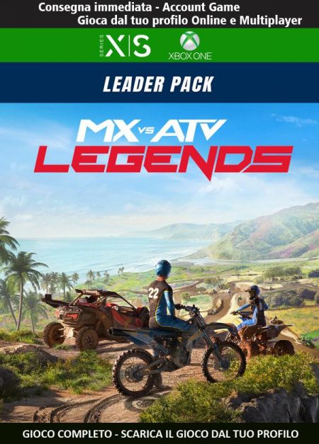 MX vs ATV Legends Leader Pack | Account Xbox One | Series X/S [NO CODICE] DigitalGameSharing LTD