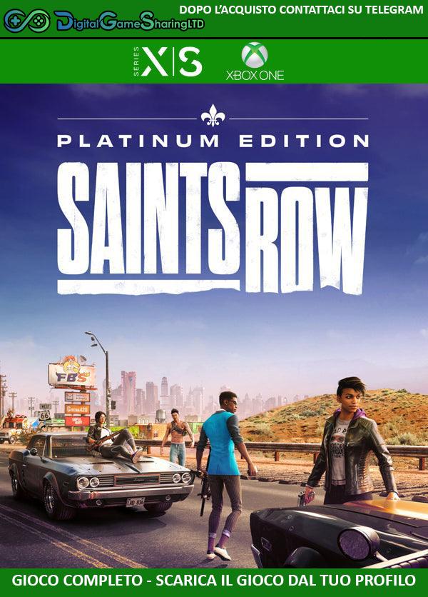 Saints Row Platinum Edition | Account Xbox One | Series X/S [NO CODICE] DigitalGameSharing LTD