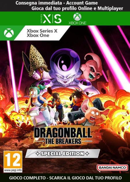 Dragon Ball: The Breakers Special Edition | Account Xbox One | Series X/S [NO CODICE] DigitalGameSharing LTD