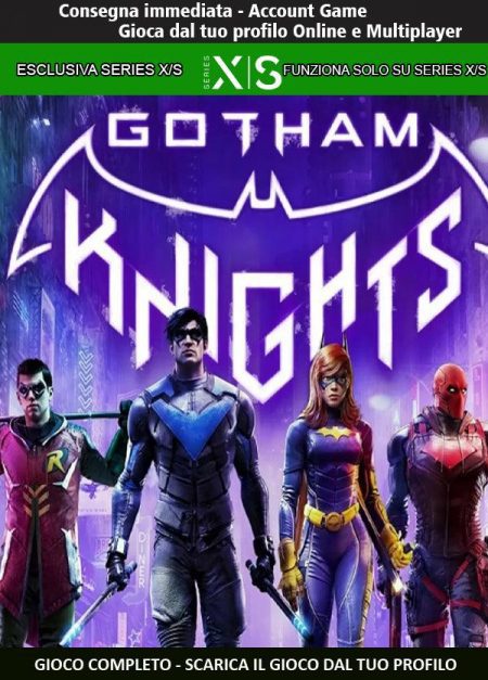 Gotham Knights | Account | Series X/S [NO CODICE] DigitalGameSharing LTD