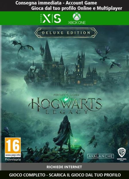 Hogwarts Legacy Digital Deluxe Edition 04/04/2023 OLDGEN | Account Xbox One | Series X/S [NO CODICE] DigitalGameSharing LTD