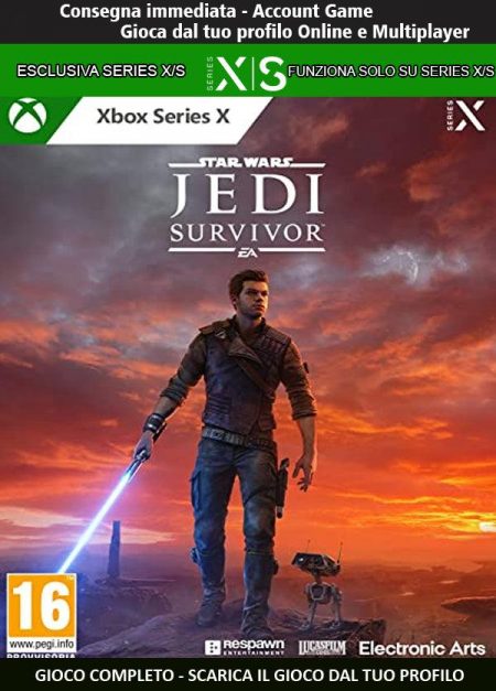 [PREORDER] STAR WARS Jedi: Survivor 28/04/2023 | Account Series X/S [NO CODICE] DigitalGameSharing LTD
