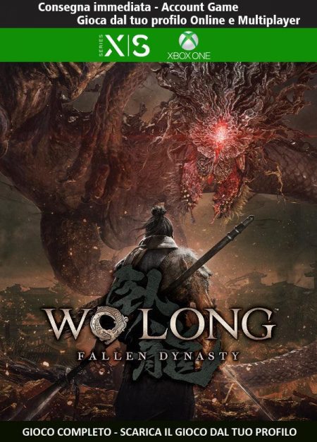 Wo Long: Fallen Dynasty | Account Xbox One | Series X/S [NO CODICE] DigitalGameSharing LTD