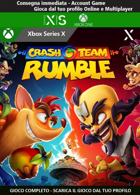 [PREORDER] Crash Team Rumble | Account Xbox One | Series X/S [NO CODICE]