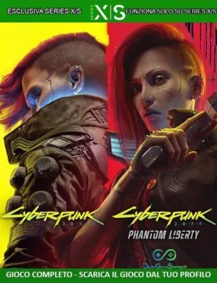 Pacchetto Cyberpunk 2077 & Phantom Liberty | Esclusiva | Series X/S [NO CODICE]