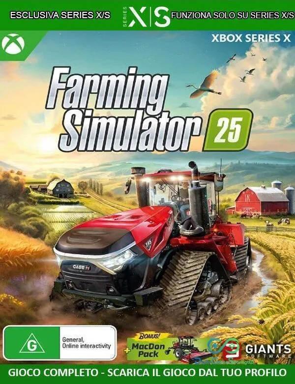 Farming Simulator 25 | Account Esclusiva | Series X/S [NO CODICE]