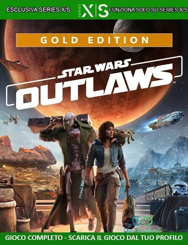 Star Wars Outlaws Gold Edition | Account Esclusiva | Series X/S [NO CODICE]