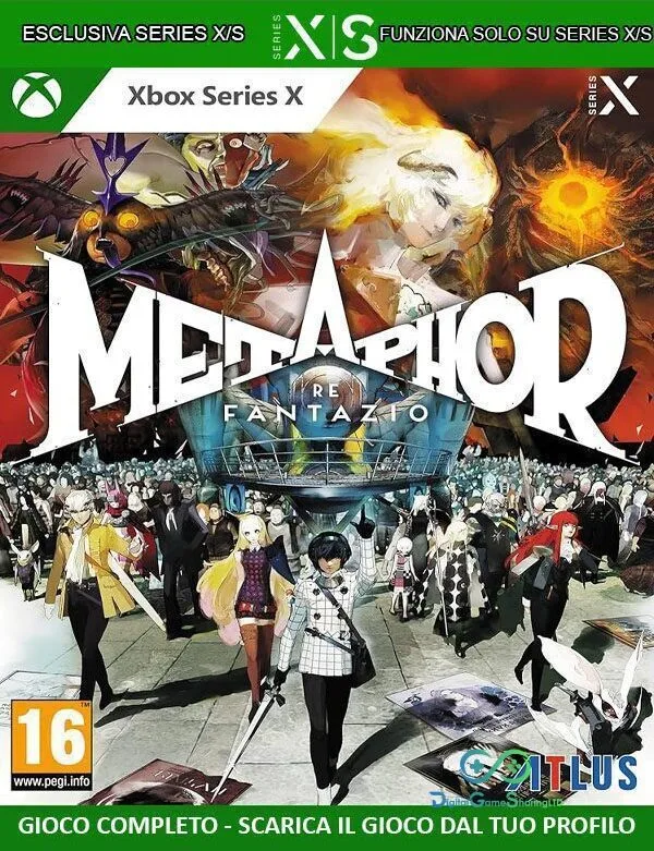 Metaphor: ReFantazio | Account Esclusiva | Series X/S [NO CODICE]
