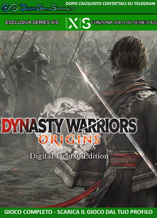 [PREORDER] 13/01/2025 DYNASTY WARRIORS: ORIGINS Digital Deluxe Edition | Series X/S [NO CODICE]