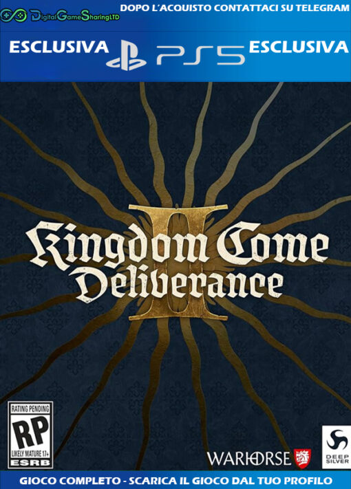 [PREORDER] 11/02/2025 Kingdom Come: Deliverance II | Account Esclusiva PS5 [NOCODICE]