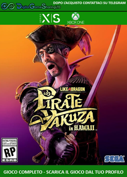 [PREORDER] 21/02/2025 Like a Dragon: Pirate Yakuza in Hawaii | Account Xbox One | Series X/S [NO CODICE]