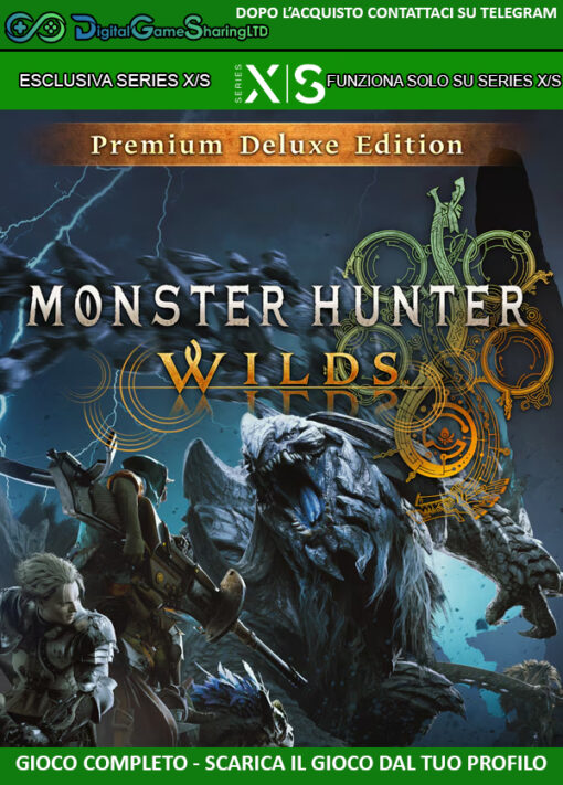 [PREORDER]  27/02/2025 Monster Hunter Wilds - Edición Premium Deluxe | Cuenta Exclusiva | Serie X/S  [NO CODICE]