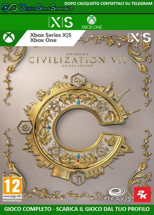 [PREORDER]  05/02/2025 Sid Meier's Civilization® VII Deluxe Edition | Cuenta Xbox One | Serie X/S  [NO CODICE]