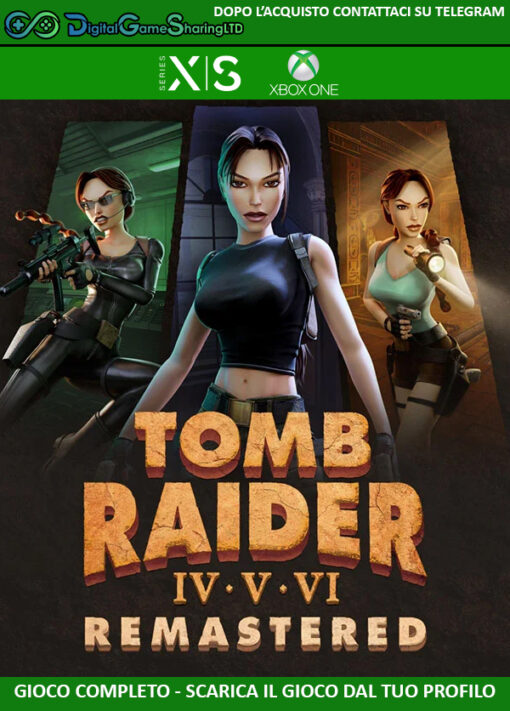 [PREORDER] 14/02/2025 Tomb Raider IV-VI Remastered | Account Xbox One | Series X/S [NO CODICE]