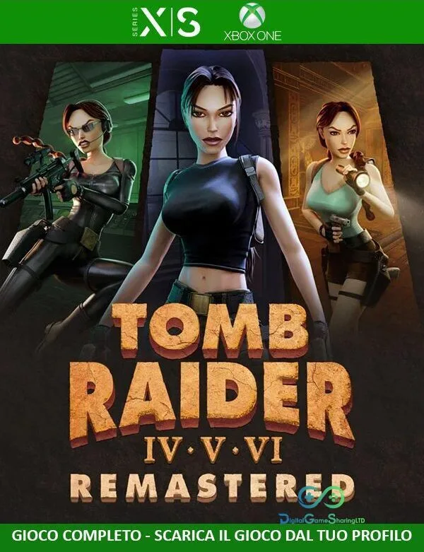 Tomb Raider IV-VI Remastered | Account Xbox One | Series X/S [NO CODICE]