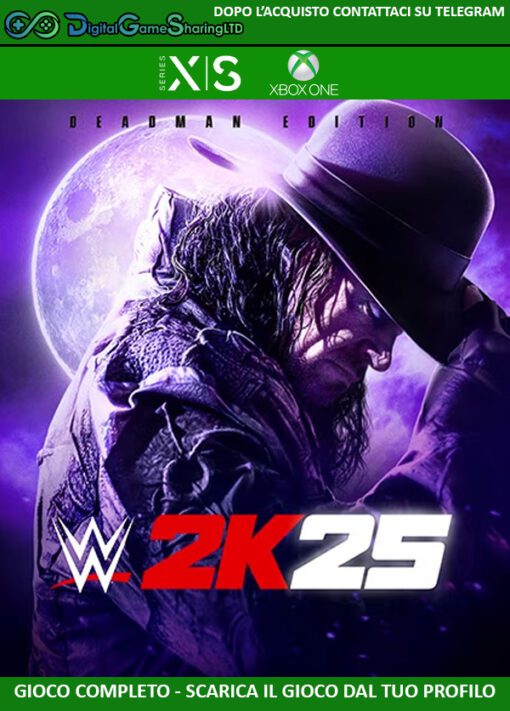 [PREORDER] 06/03/2025 WWE 2K25 Deadman Edition | Account Xbox One | Series X/S [NO CODICE]