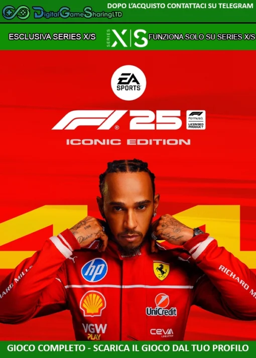 [PREORDER] F1® 25 Iconic Edition | Account Esclusiva | Series X/S [NO CODICE]