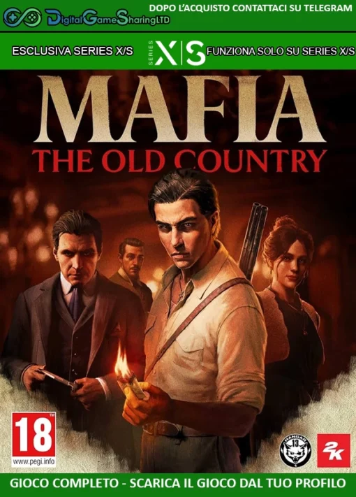 [PREORDER] Mafia: Terra Madre - Edizione Deluxe | Account Esclusiva | Series X/S [NO CODICE]
